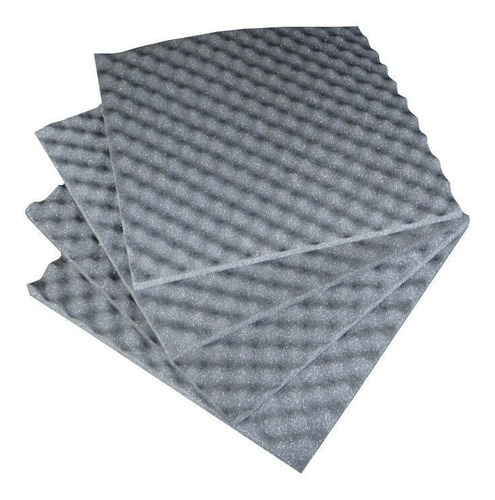 Set de hueveras de espuma acústica, 16 platos, 50 x 50 x 2 cm