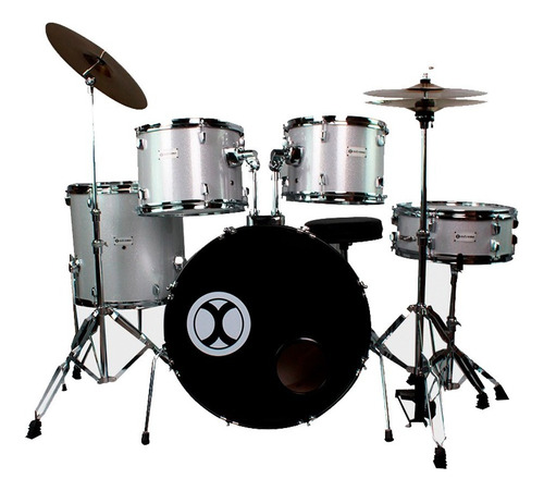 Extreme Exbt079 Bateria Profesional Sparkle 5 Piezas