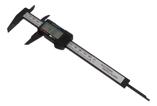 Calibre Digital Vernier De 0,1 Mm E Precisão De 0,01 Pol. Lc