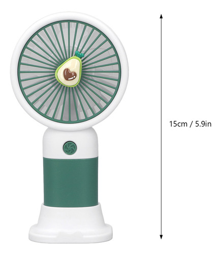 Ventilador Portátil De Mano Con Dibujos Animados De Frutas P
