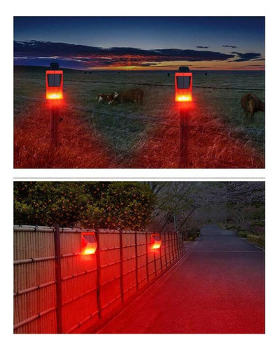 Luz De Sensor Infrarrojo Para Cuerpo Humano Con Alarma Solar