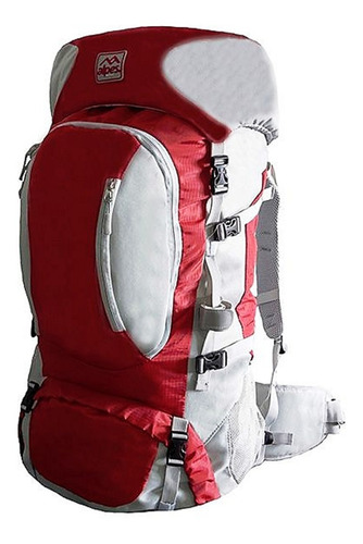 Mochila Mochilero Camping 65 Lt Espalda Acolchada Faja Alumi