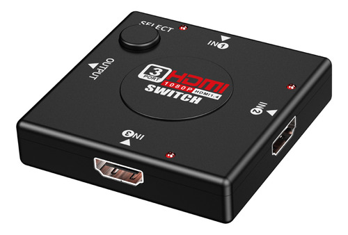 Selector P/audio Y Videos Hdmi  3 Salidas Zurich P