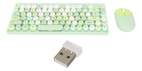 Teclado E Mouse Combo Wireless De 2,4 Ghz, Sem Fio, 86 Tecla
