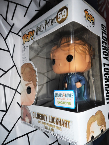 Gilderoy Lockhart 59 Barnes & Nobles Funko Pop! Harry Potter (Usado)