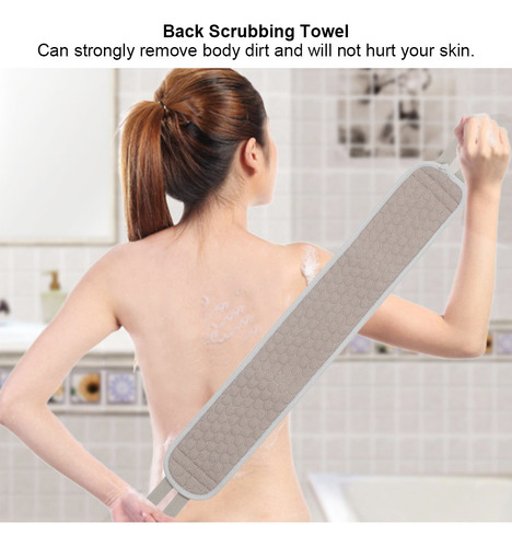 Toalla De Limpieza De Baño Suave Ducha Exfoliante