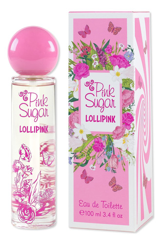 Perfume Pink Sugar Lollipink Eau De Toilette Para Mujer, 3.4