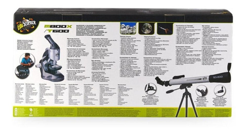 Combo Ciencia Microscopio +telescopio Toys R Us Edu Science