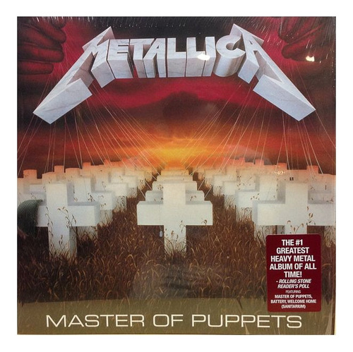 Metallica Master Of Puppets Vinilo Nuevo Musicovinyl