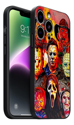 Araoue Funda De Terror Para iPhone 15 Pro Max, Diseno De Col