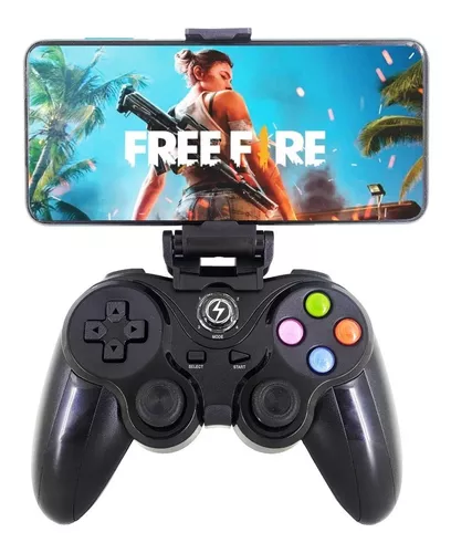 Controle Bluetooth Gamer Joystick Jogar Free Fire No Celular