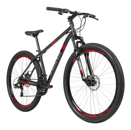 Bicicleta Caloi Supra 29 M 21v Cinza Freio À Disco Mecânico