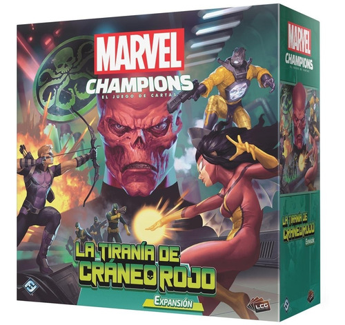 Marvel Champions - La Tiranía De Cráneo Rojo / Diverti