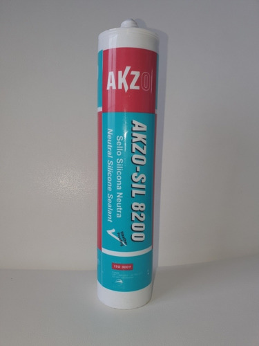 Silicona Negra Neutra Climatica Akzo-sil 24 Uniddes 300 Ml