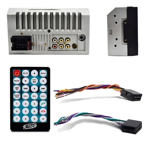 2 Din Central Multimídia Universal Mp5 Câmera Ré Bt Espelha