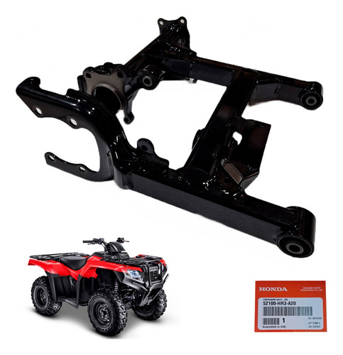 Balança Garfo Traseiro Quadriciclo Trx420 2014 2023 Original