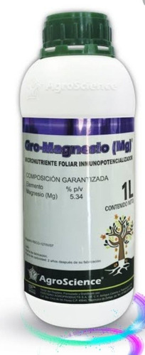 Fertilizante Foliar Iongro Magnesio  Plantas Y Frutos Verdes