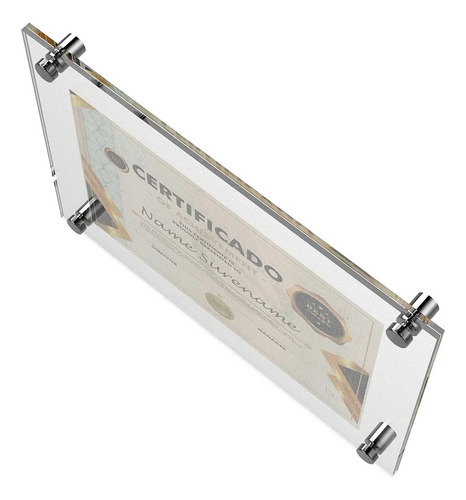 Porta Diploma Escolar O Titulo Universitario 3 Mm 26x40 Cm