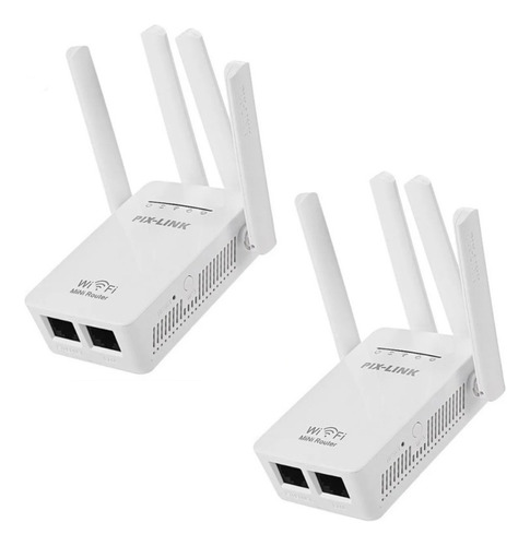 X2 Extensor Wifi Repetidor Largo Alcance Amplificador Señal