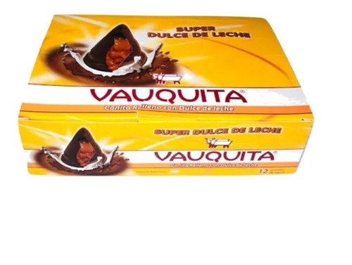 Conito Vauquita Chocolate (caja X12u)  Barata La Golosinería