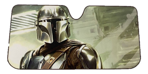Parasol Star Wars Mandalorian Automovil 147 X 70