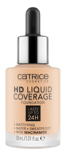 Base Hd Liquid Coverage Foundation Catrice Tom 005 Ivory Beige