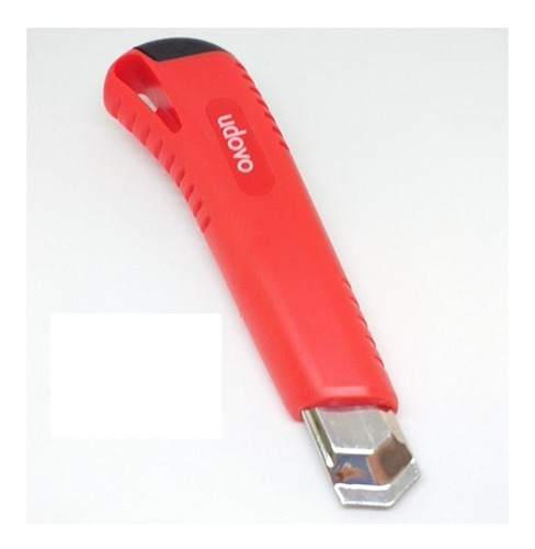 Cutter Trincheta Plastico Udovo 18mm Guía Metalica 18x100mm