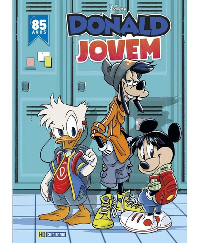 Livro Donald Jovem Em Quadrinhos - 85 Anos