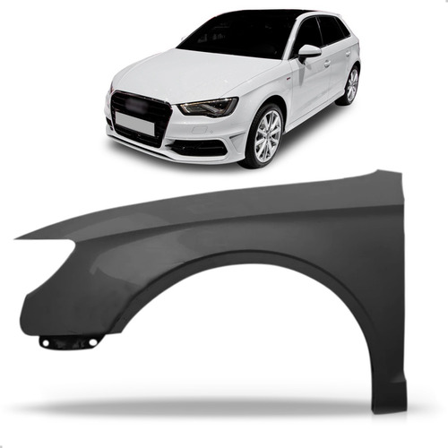 Paralama Audi A3 Hatch 2013 2014 2015 Lado Esquerdo