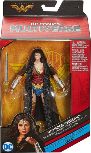 Wonder Woman Dc Multiverse Collect & Connect Ares Mattel (Usado)