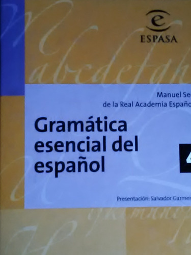 Gramatica Esencial Del Español Espasa