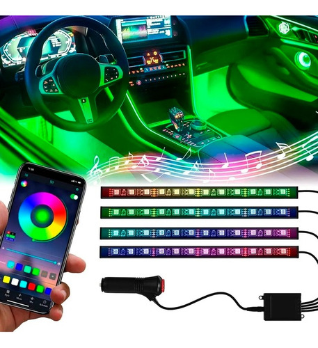 Luces Led Rgb Para Auto Seisa Mj12 *itech Shop