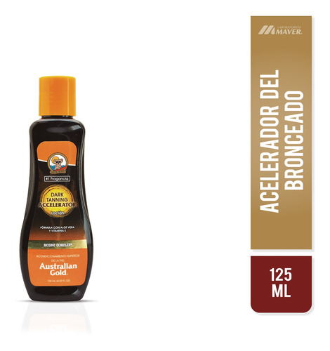 Austr.gold Accelerat Lot 125ml Acelerador Del Bronceado