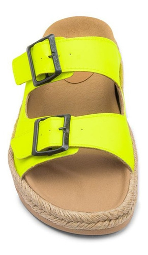 Imagen 2 de 10 de Sandalia Confort Viking Amarillo Fluo Chimmy Churry