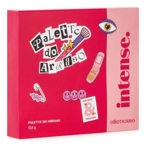 Palette Do Arraso 15,6g O Boticário Intense