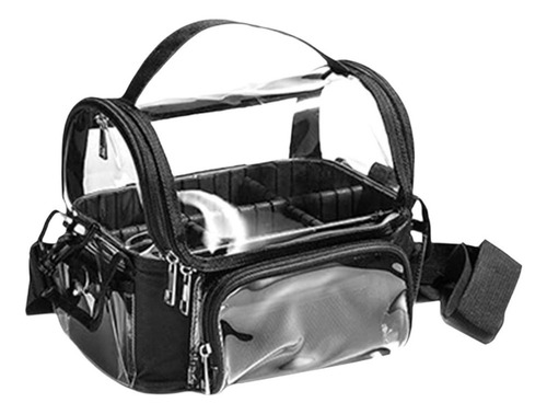 Bolsa De Maquillaje Cosmética Transparente Con Bolsa