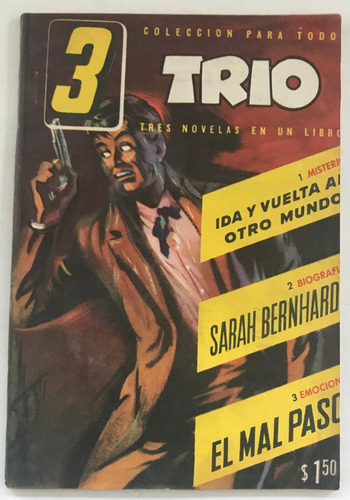 Revista  Trio N° 3 Novelas Hartman Pomes Vercel 1952