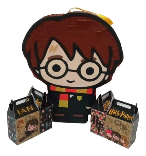 Piñata Harry Potter Niña Niño 