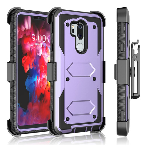 Funda Para LG G7 Thinq, 2018 LG G7 Con Pinza De Pinza, Tekco