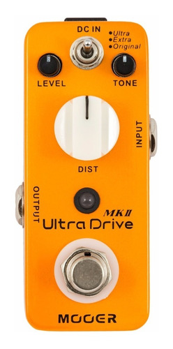 Pedal Mooer Mds4 Ultra Drive Mk2 Distortion