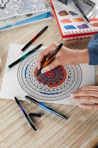 8 Marcadores De Ilustracion Trazo Fino Prismacolor Premier