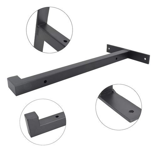 Ovov 2 Pcs Steel Heavy Duty Shelf Brackets Estante De Metal