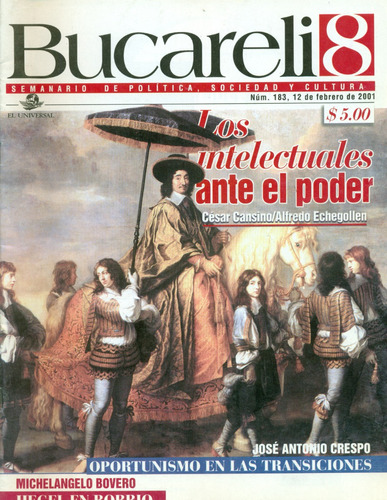 Bucareli8 No. 183 12/02/2001 Los Intelectuales Ante El Poder
