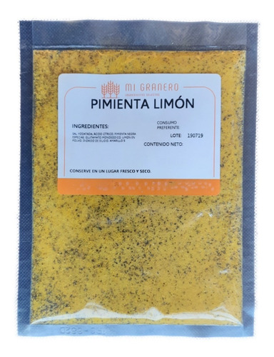 Pimienta Limón Sazonador 150 Gramos