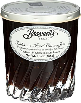 Braswells Balsámico Dulce Vidalia Cebolla Jam, 13 Oz