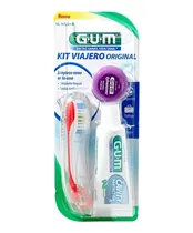 Comprar Kit De Higiene Bucal Gum Protección Cepillo Pasta Hilo