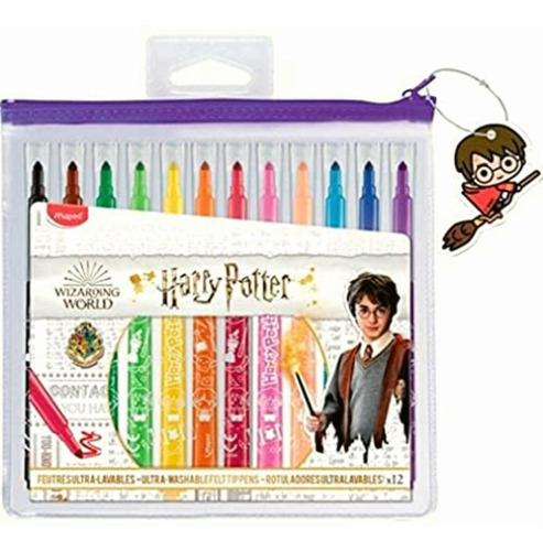 Maped Rotuladores De Colores Colección Harry Potter 12
