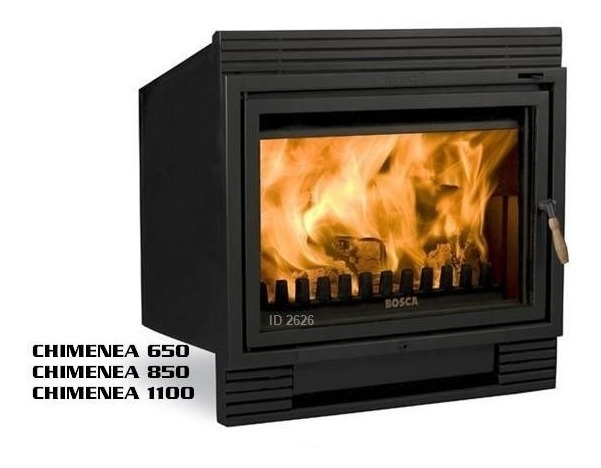 Estufa Calefactor Bosca Chimenea 850 Con Kit Chimenea Inc | Mercado Libre