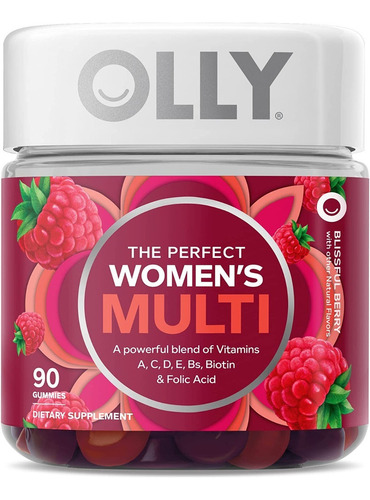 Olly Gomitas Multivitaminicas Para Mujeres, Salud General Y