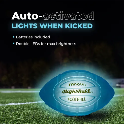 Nightball Tangle - Futbol Inflable Con Luces Led Que Brilla